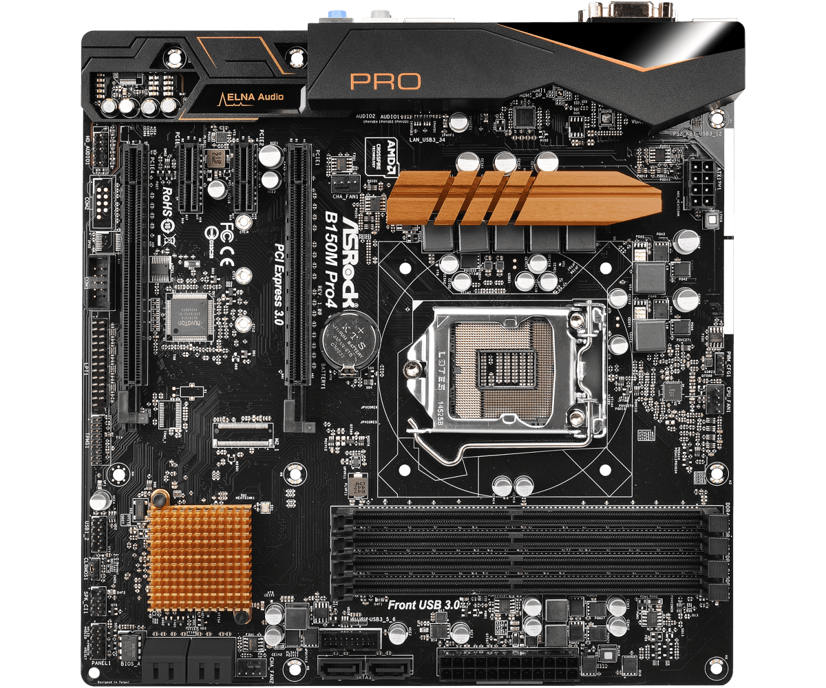 Asrock b150m hds подключение